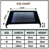 KUTKUT Anti -Moisture Elevated Dog Bed | Breathable & Washable Pet Cot for Small Medium and Large Dogs | Portable Durable Heavy Duty Steel Framed Raised Pet Cot - kutkutstyle